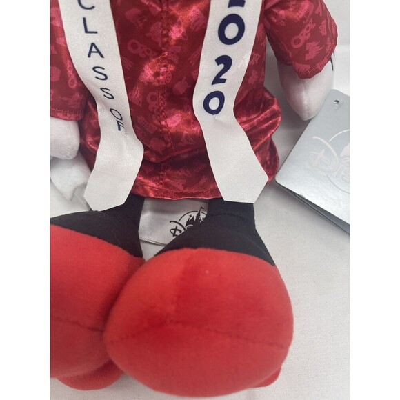 Disney Parks Minnie Mouse Graduation Class 2020 Plush Stuffed Animal New w Tag - Picture 7 of 16